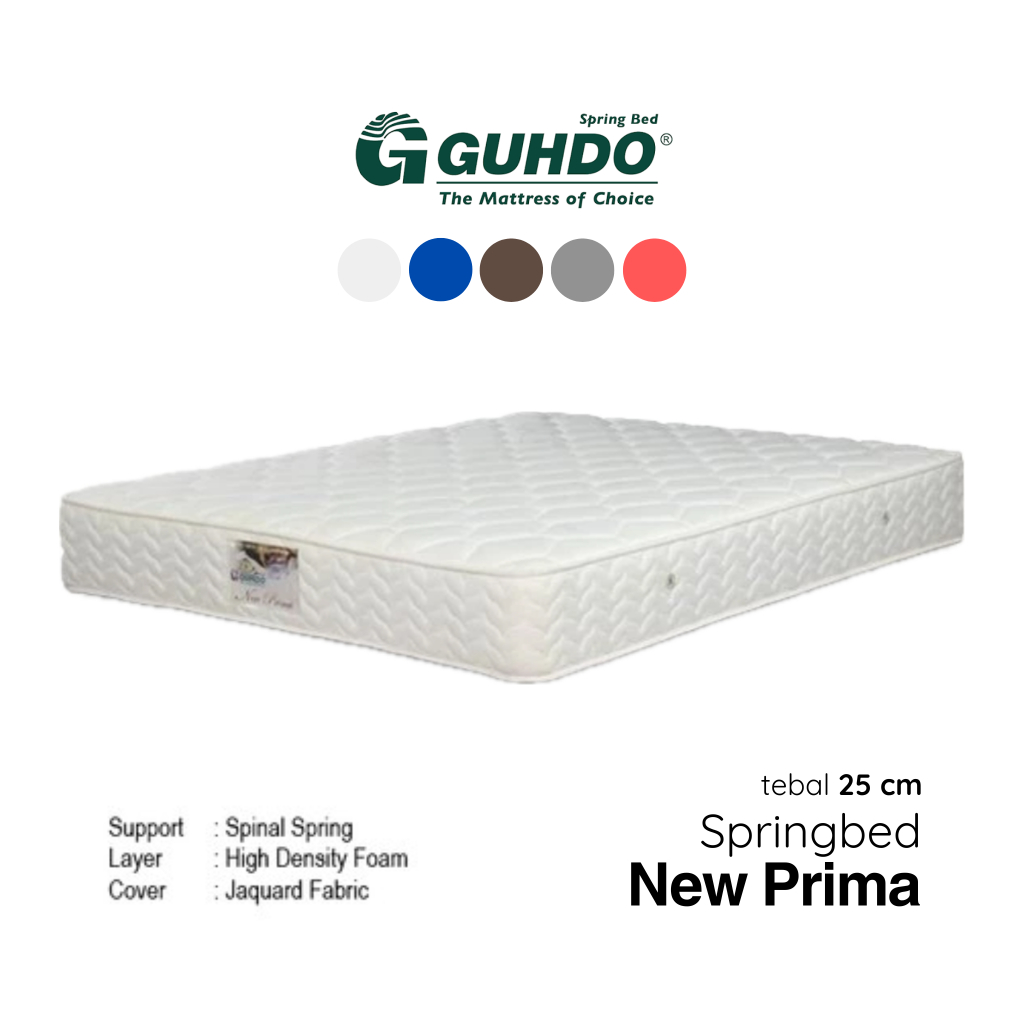 Kasur Springbed New Prima T25 GUHDO 100x200 / 100 x 200