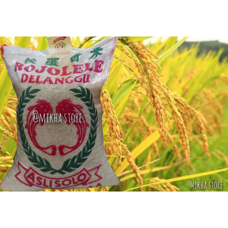 

Beras rojolele delanggu 10 kg - free ongkir