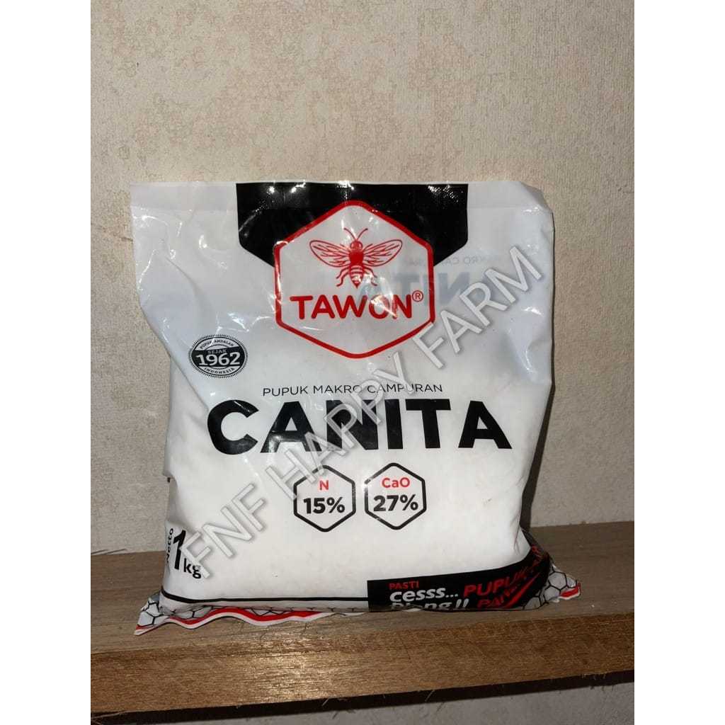 Pupuk Canita Kalsium Nitrat Cap Tawon 1kg