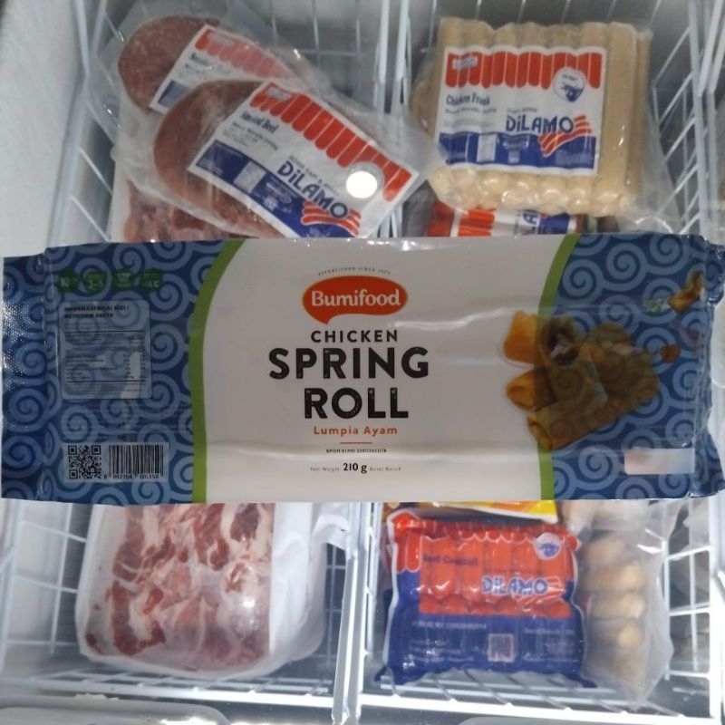 

SPRING ROLL CHICKEN 210g - BUMIFOOD