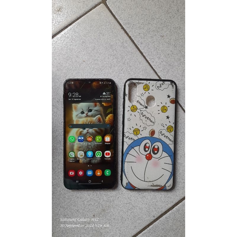 Hp Samsung M20 Second, Lancar Normal Minus pemakaian aja