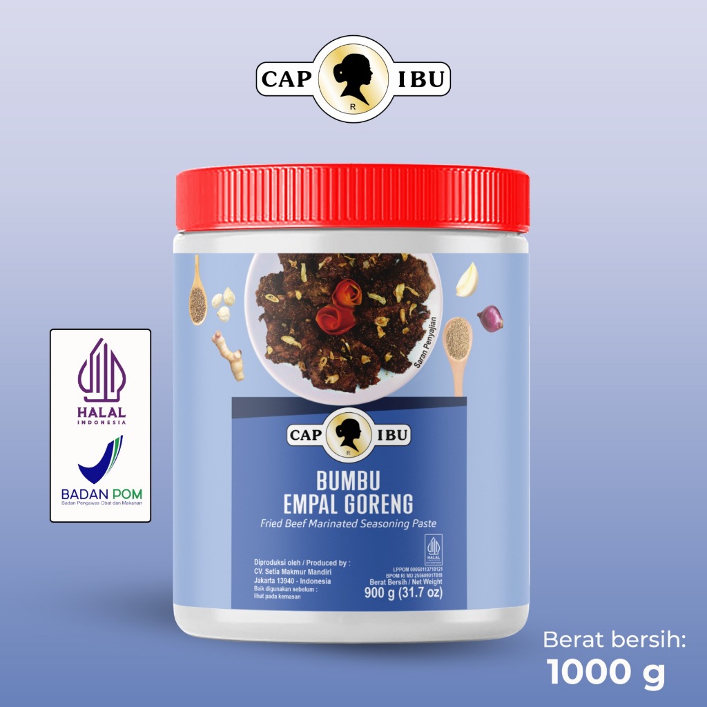 

CAP IBU Bumbu Empal Goreng Kemasan Pot