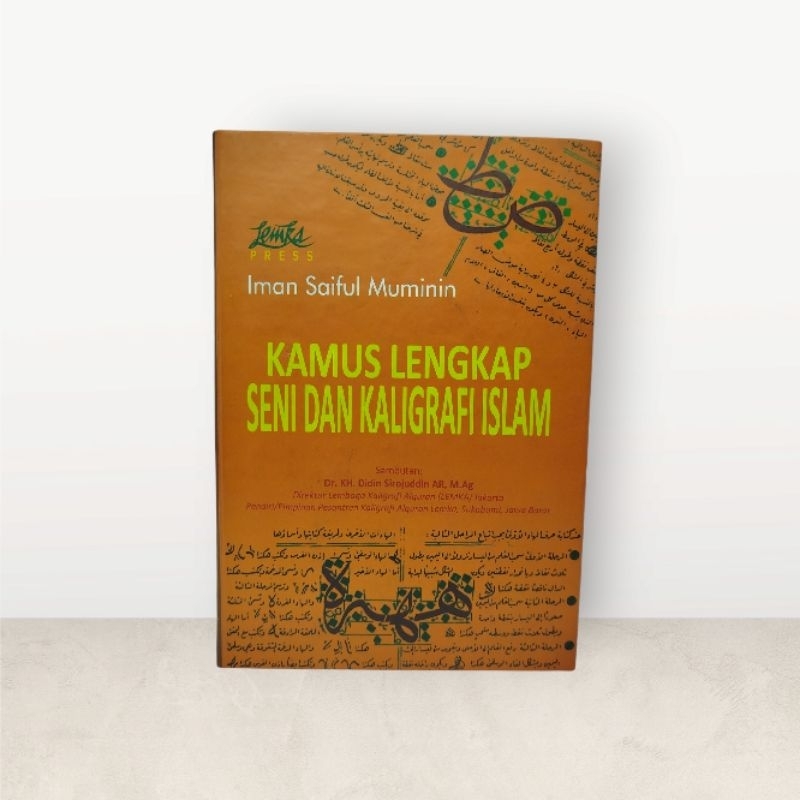 

Buku kamus lengkap seni dan kaligrafi islam