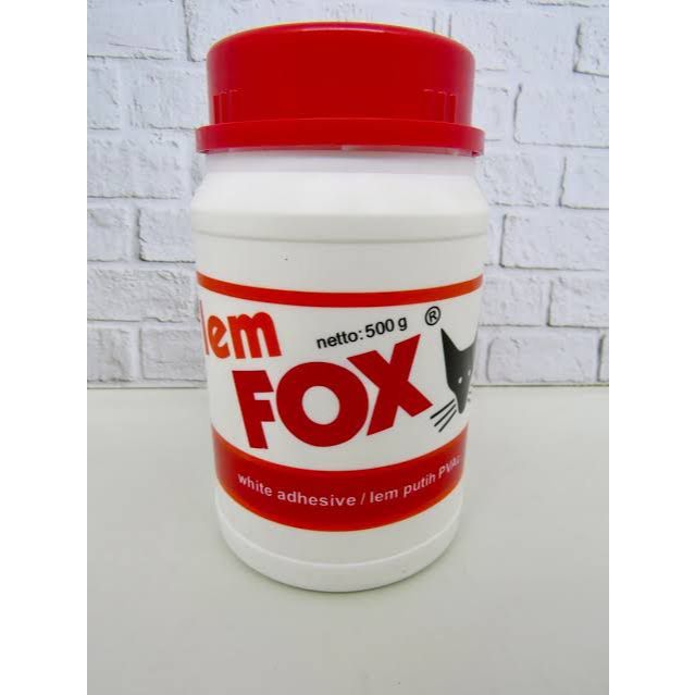 

Lem Kertas Fox Ukuran 500 Gram
