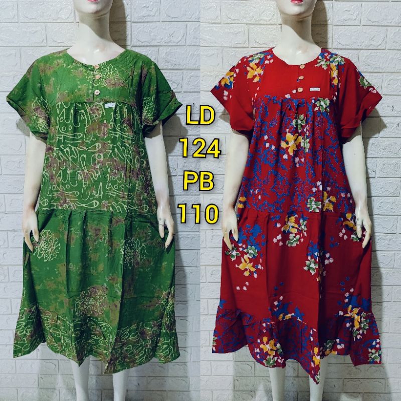 DASTER BATIK KEMBANG CETAK susun primadona