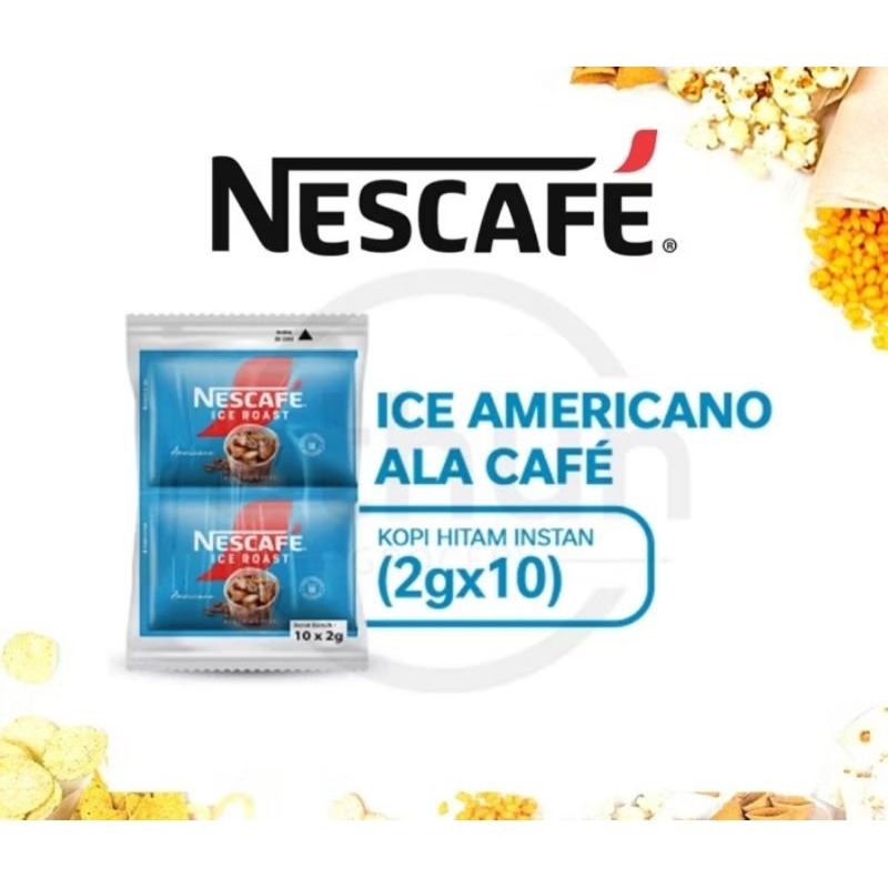 

Nescafe Ice Roast 1renceng isi 10pcs