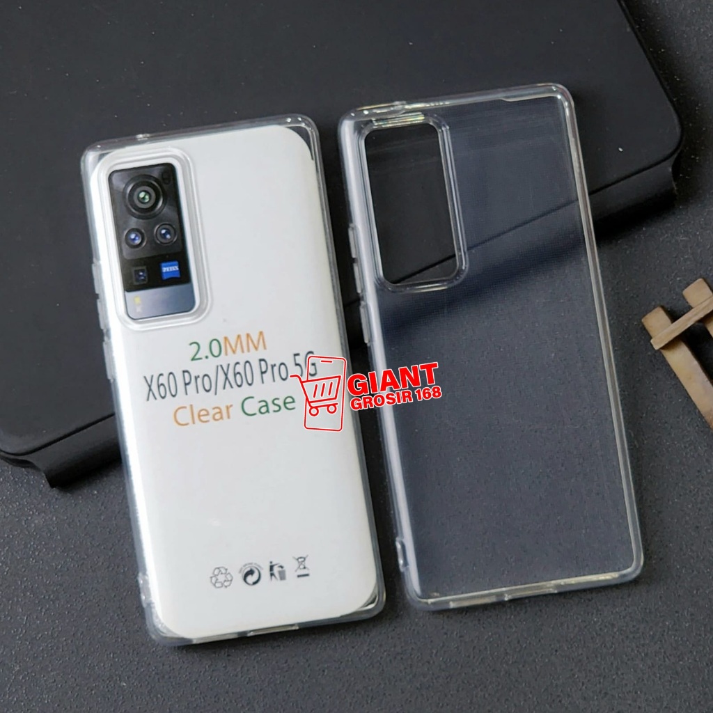 VIVO X60 PRO CASE CLEAR HD 2.0MM CASE BENING TRANSPARAN VIVO X60 PRO