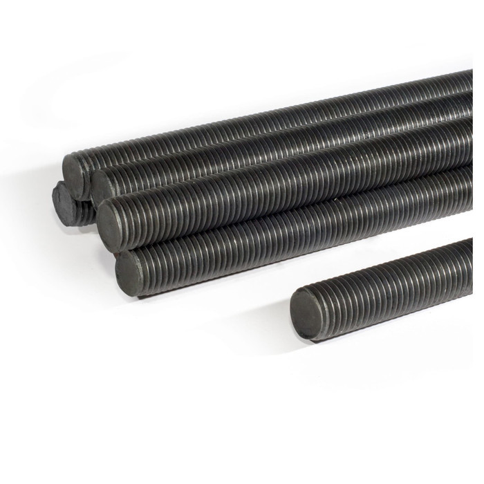 AS DRAT BESI HITAM M8 LONG DRAT M8 X 1 METER ASDRAT 8MM PANJANG 1 METER STUD BOLT M8X1000 M8 X 1000 