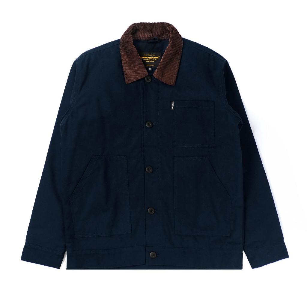 HUNTER NAVY WORK JACKET - BOMBER JACKET