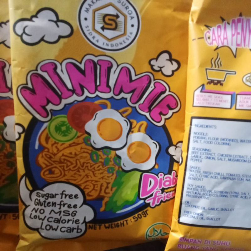 

Mini mie Makanan surga 50gr(exp mepet 28/12/2024)