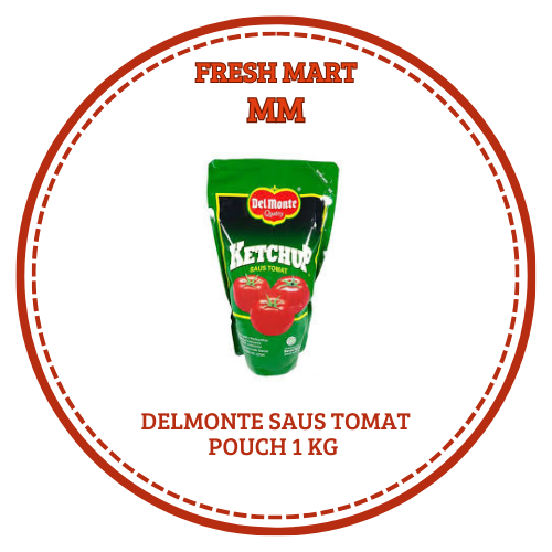 

DEL MONTE SAUS TOMAT POUCH 1 KG PASAR ONLINE MAKASSAR BAHAN KUE MAKASSAR