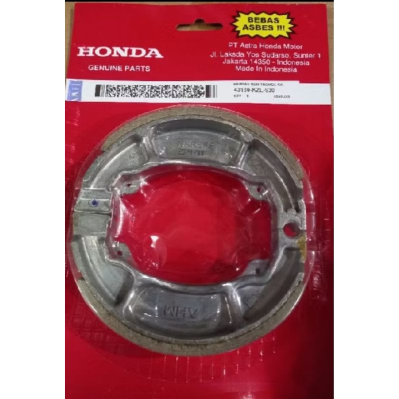 kampas rem belakang Honda beat ,beat pop,Vario,scoppy