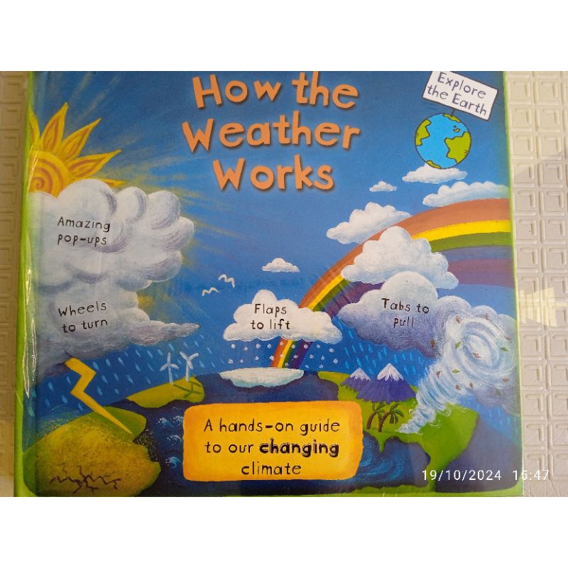 How series pop up book : How the Weather Works / How The World Works Sticker Activity Book / How We 