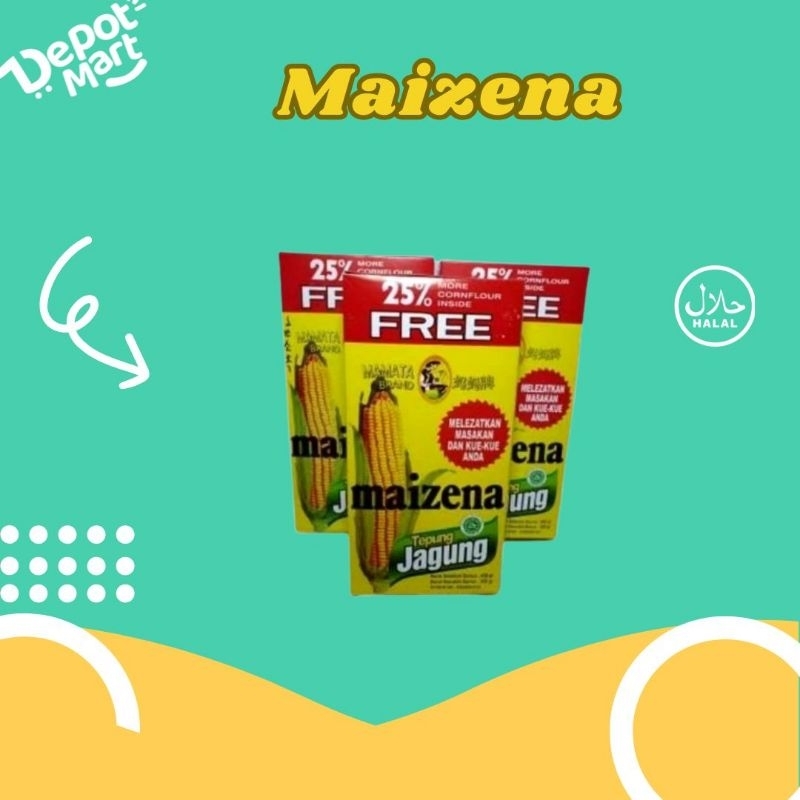 

Maizena Tepung Jagung 500G Depot Mart