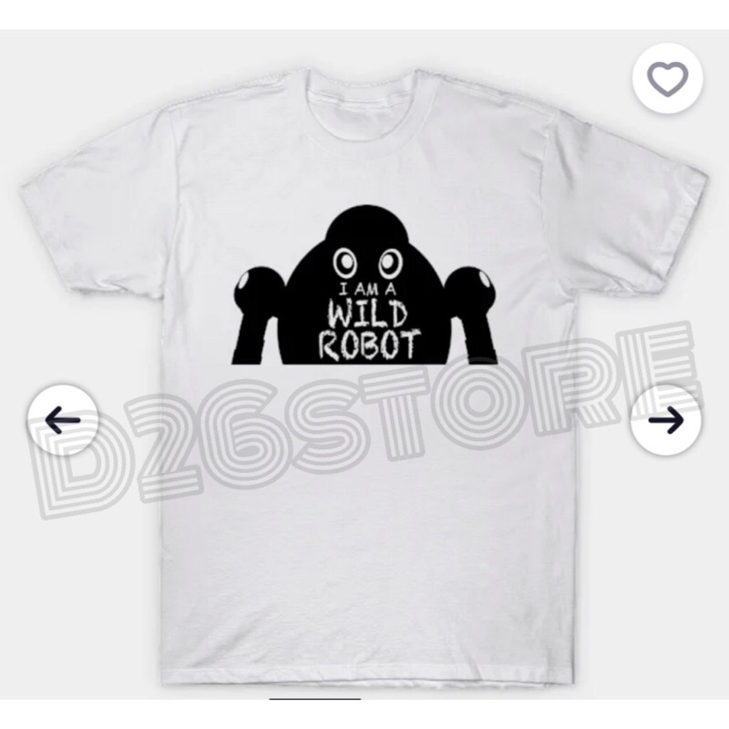 Kaos The Wild Robot Roz I Am Wild Robot Film The Wild Robot Movie Tshirt Unisex Premium