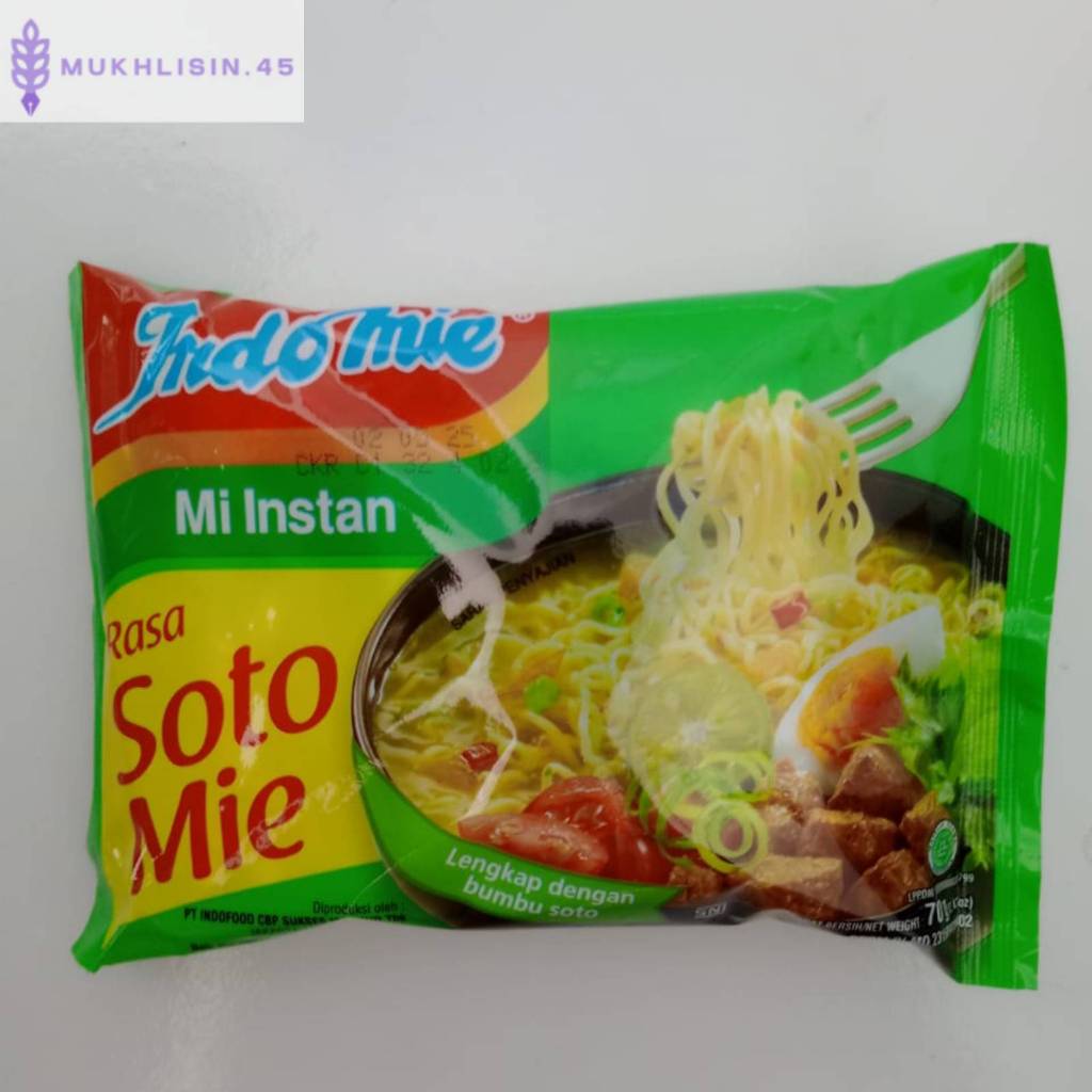 

Mie instant Indomie satuan/pcs