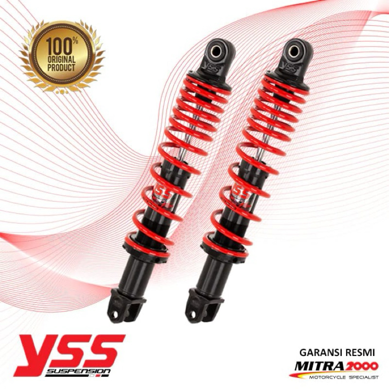 Mitra 2000 Shockbreaker Shock Sok Breker Belakang Variasi DTG EVO PCX150 350mm & NMAX 335mm Hybrid N