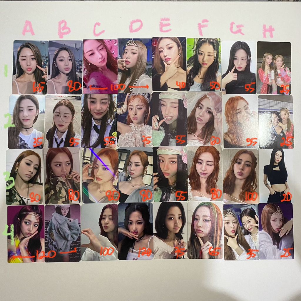 [ OFFICIAL ] yunjin le sserafim photocard pob benefit bene fearless unforgiven antifragile wvg ld um