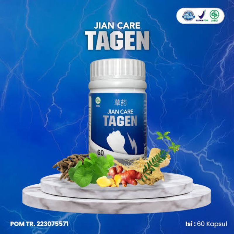 JIANCARE TAGEN - Obat Herbal Atasi Keperkasaan Pria & Kesuburan Sperma 100% Original
