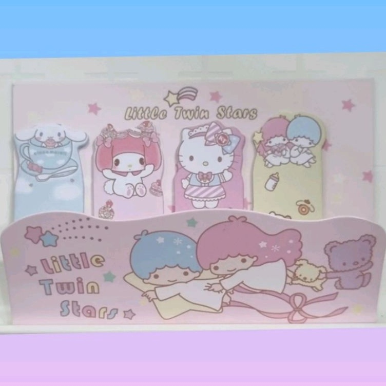 

Promo Keren post it karakter kitty melody cinnamoroll twinstar