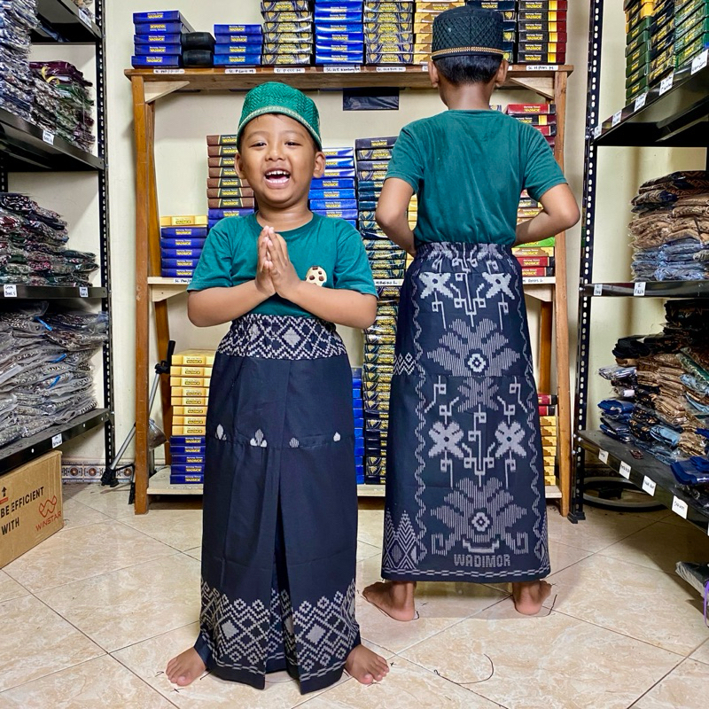 SARUNG INSTAN ANAK USAI  2-13 TAHUN SARUNG INSTAN PREMIUM