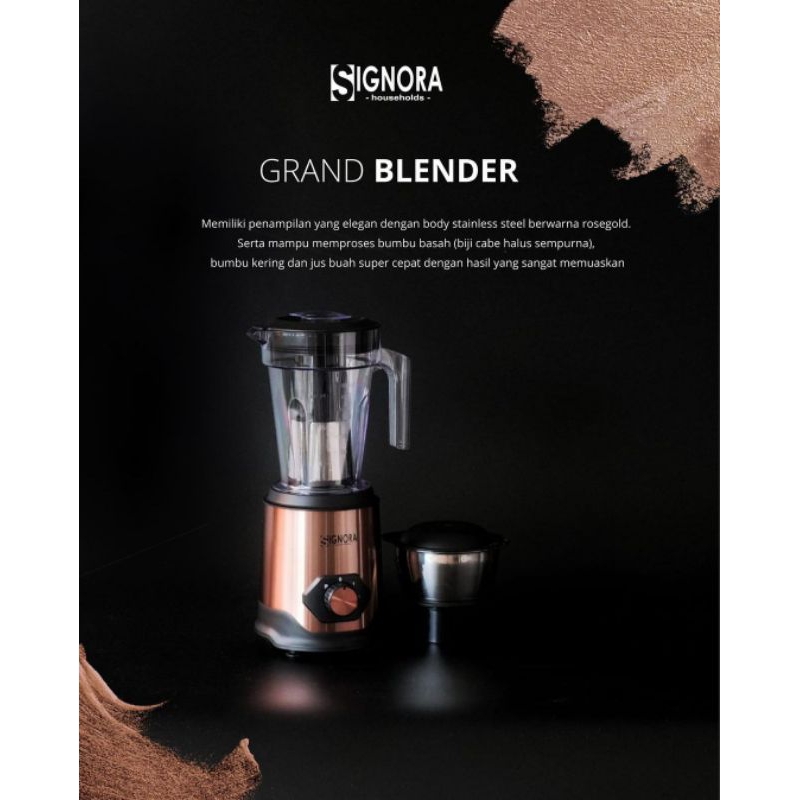 Grand blender signora/ blender multifungsi signora