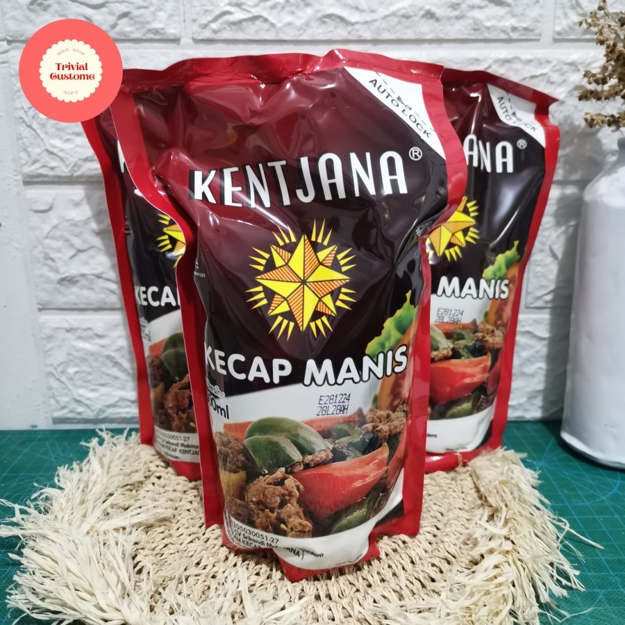 

Kecap Manis Kentjana termurah - Refill Standing Pouch 600ml