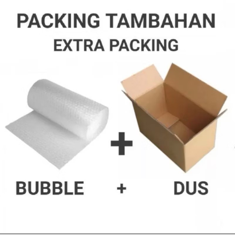 

extra kardus dan bubble warp