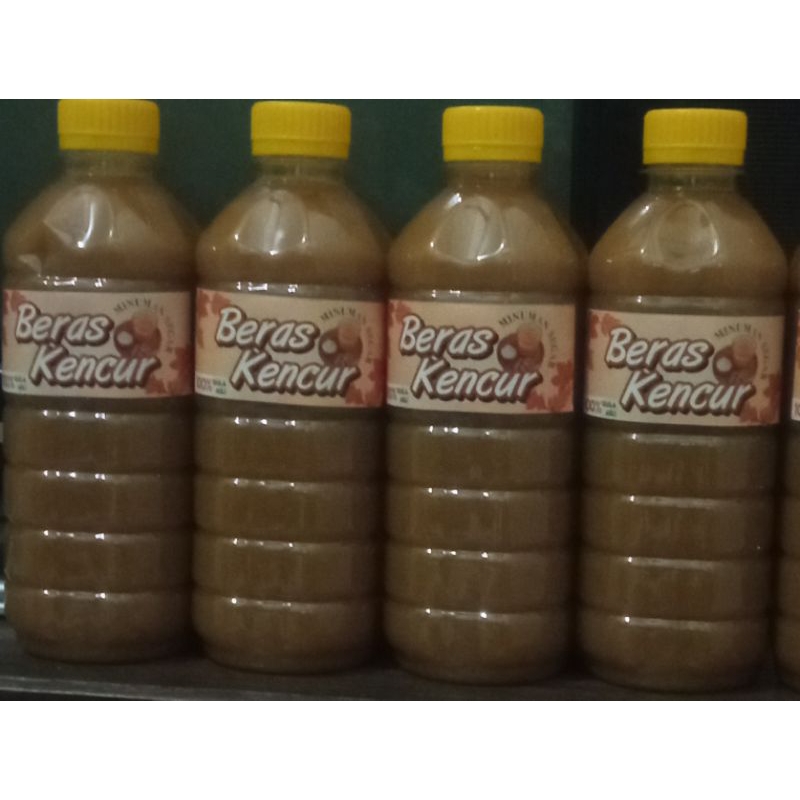 

beras kencur 500 ml segar dan menyehatkan