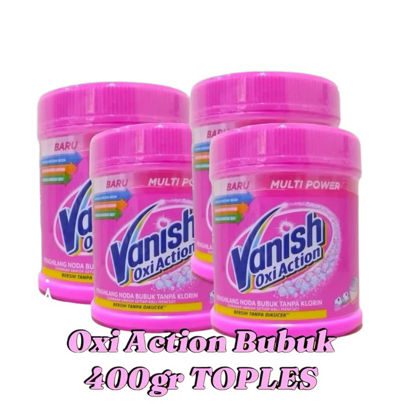 Vanish Oxi Action Bubuk Toples - 400gr