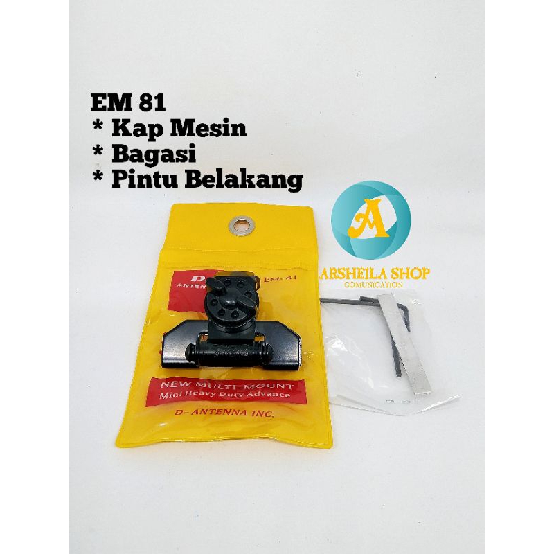 Bracket antena Radio Rig mobil Diamond em81