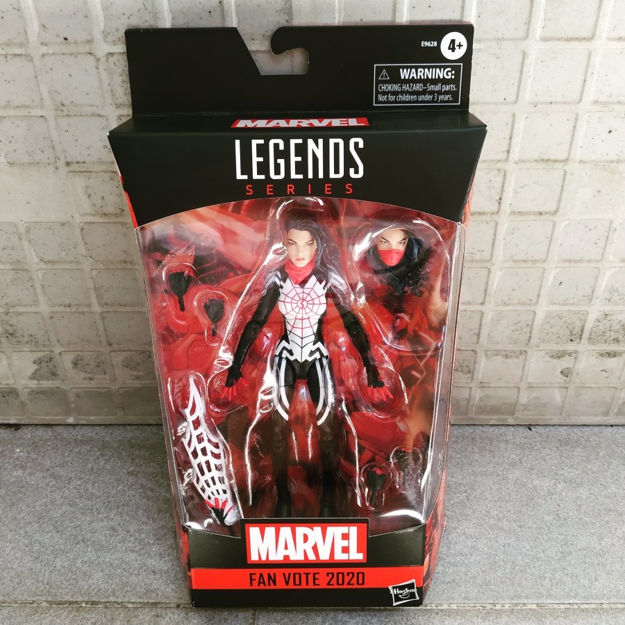 HASBRO MARVEL LEGENDS SPIDER-MAN SILK SPIDERMAN FAN VOTE 2020 WINNER