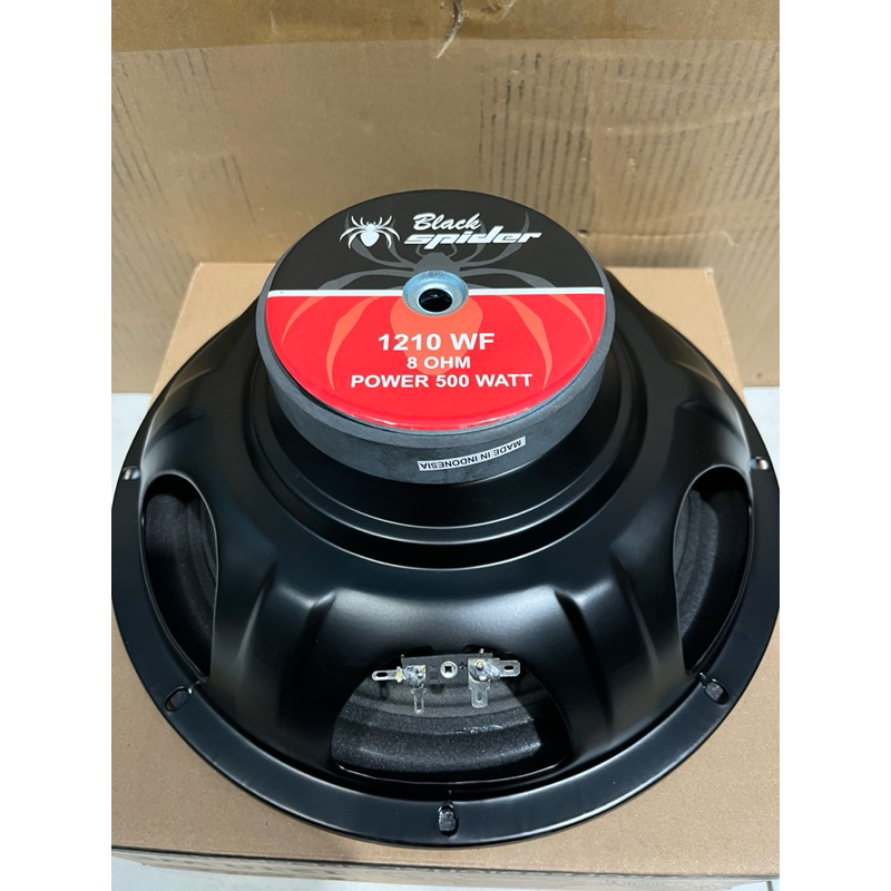 Speaker Black Spider 1210 WF 12in 12inci 12inch woofer original 500watt max