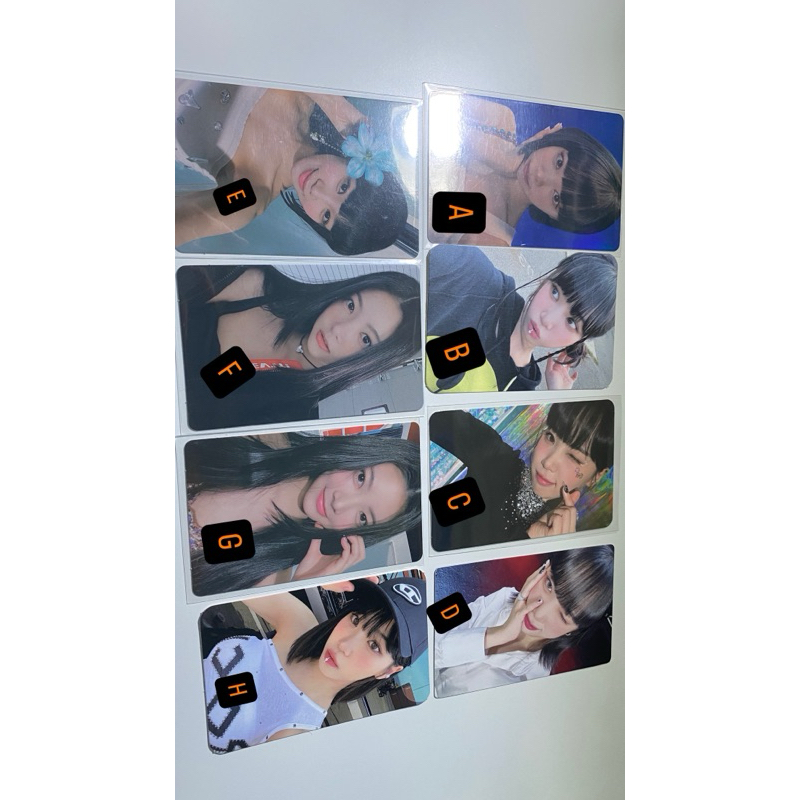 LE SSERAFIM: PC PHOTOCARD LE SSERAFIM EUNCHAE/CHAEWON