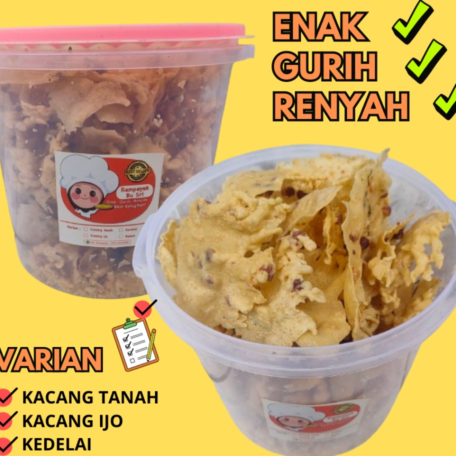 

BONUS SPESIAL MENANTI ANDA PEYEK KACANG TANAH KACANG IJO KEDELAI REBON TOPLES 5 LITER