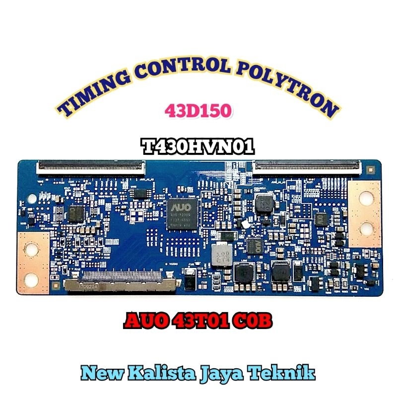 TCON TV POLYTRON 43D150 ORIGINAL T430HVN01 TCON PLD-43D150 TIKON TV PLD43D150 TICON 43D150 LOGIC 43D