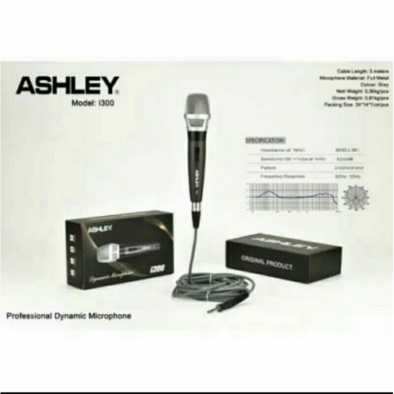 Mic Kabel Ashley i300 ORIGINAL