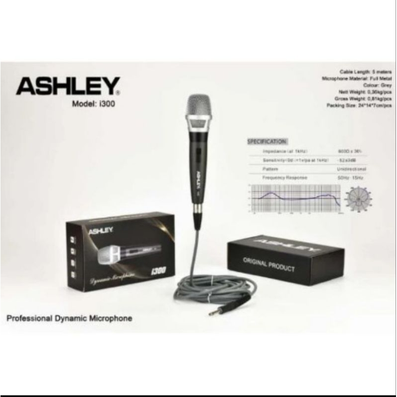 Mic Kabel Ashley i300 i300 ORIGINAL