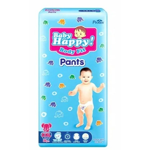 BABY HAPPY PANTS / PAMPERS / POPOK BABY HAPPY XXL24