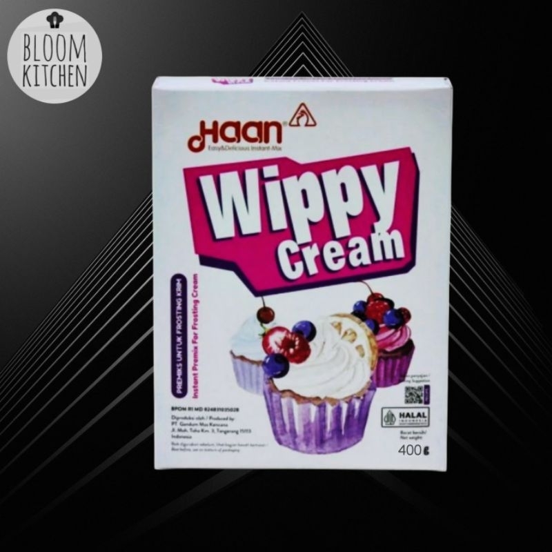 

HAAN WIPPY CREAM 400gr Whipped whip cream Haan 400 gram bubuk