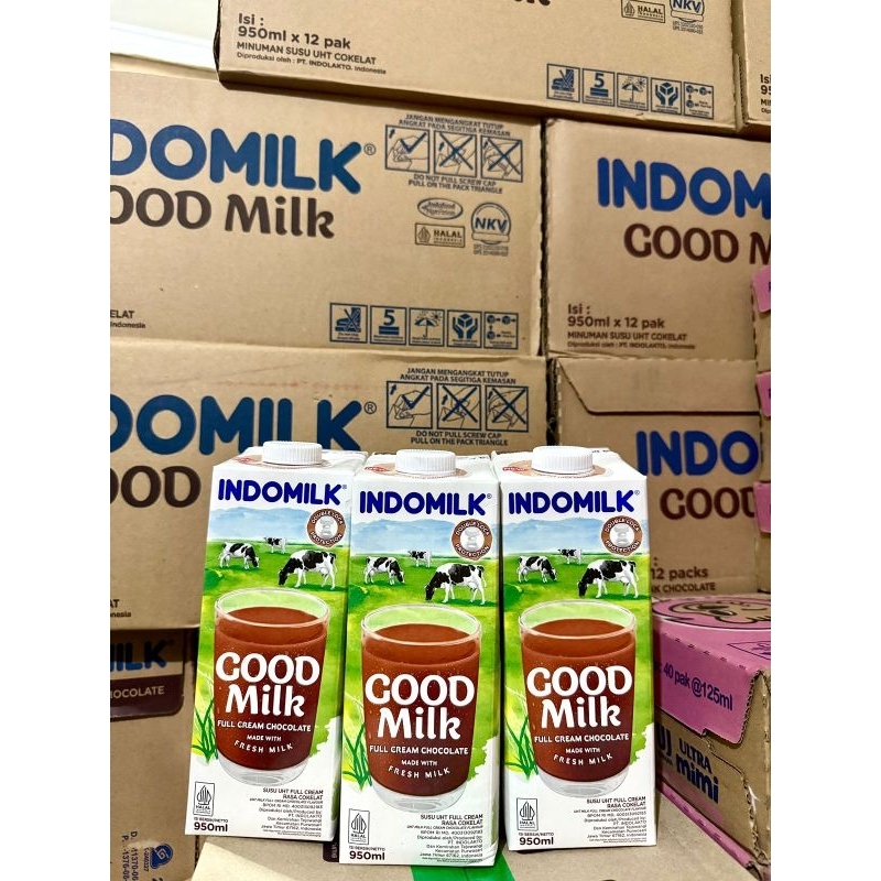 

INDOMILK SUSU UHT COKLAT 950ML