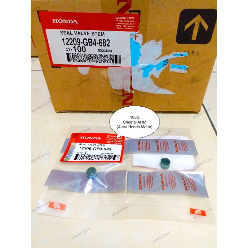 12209-GB4-682 Seal Klep ,Seal Valve Stem 100% Original ,BeAT FI, BeAT POP eSP, BeAT Sporty eSP, Scoo