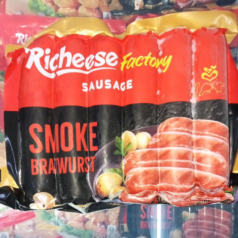 

Richeese smoke bratwust 360gr