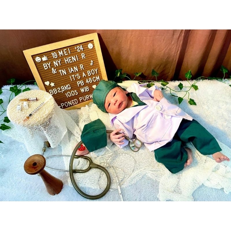 property photoshoot bayi dokter