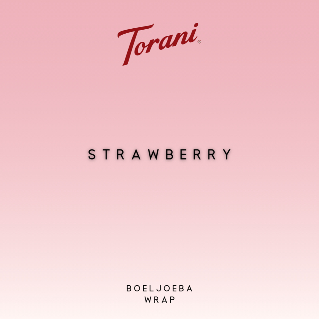 

Torani Strawberry Syrup Repack [30, 50, 100] g