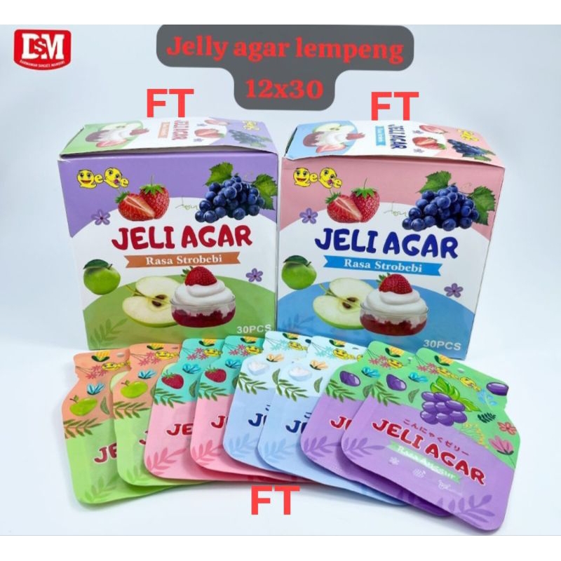 

OBRAL Jeli agar lempeng box 30 pcs