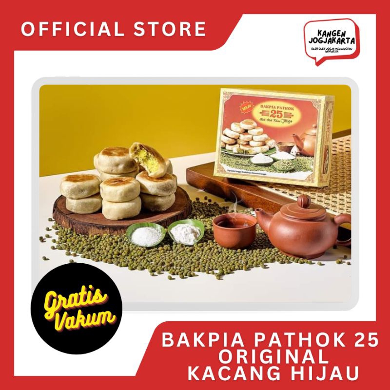 

Bakpia BAKPIA PATHOK 25 Original Kacang Hijau