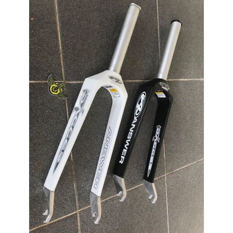 fork bmx answer dager carbon 20 inc 10mm new old no box