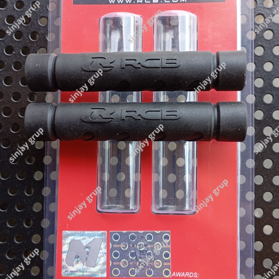 RCB KARET HANDLE REM KOPLING MOTOR LEVER GRIP LG77 LG 77 HITAM HANDEL TUAS RACING BOY