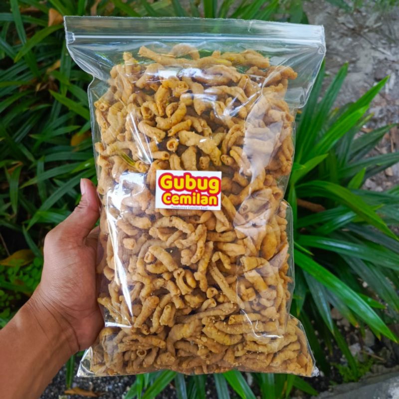 

Keripik Usus Ayam Crispy Gurih Renyah Enak Termurah 1Kg
